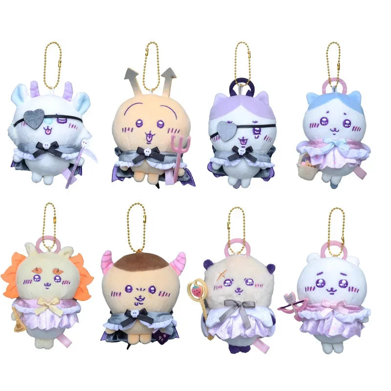 Chiikawa Cute Angel Devil Plush Doll Jiikawa Xiaoba Usachi Jiyi Small Pendant Keychain Girl Bag Decoration Small Ornaments Gift Chiikawa Cute Angel Devil Plush Doll Jiikawa Xiaoba Usachi Jiyi Small Pendant Keychain Girl Bag Decoration Small Ornaments Gift